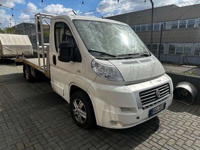 gebraucht Fiat Ducato Abschlepper / pkw transporter alu aufbau TÜV AT