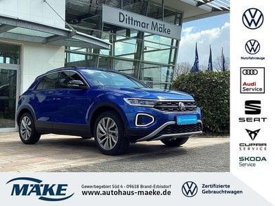 Second-hand VW T-Roc Goal 150 CP (110 kW) 2024 Albastru SUV