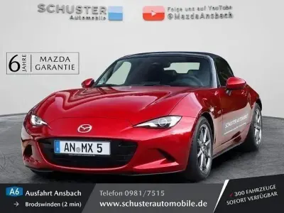 Usata Mazda MX5 Exclusive-Line 132 CV (97 kW) 2025 Rosso Cabrio