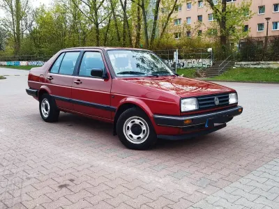 Gebraucht VW Jetta 90 PS (66 kW) 1988 Rot Limousine