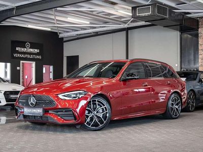 Usata Mercedes C300 AMG line 265 CV (194 kW) 2023 Rosso Station wagon