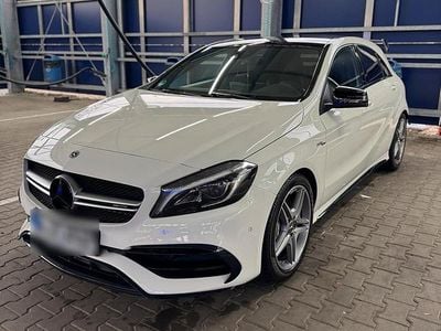 Gebraucht Mercedes A45 AMG AMG 381 PS (280 kW) 2017 Weiß Kleinwagen