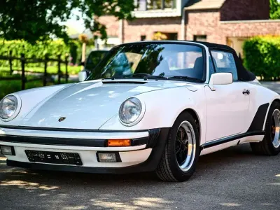 Gebraucht Porsche 911 218 PS (160 kW) 1987 Weiß Cabrio