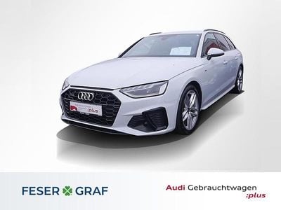 Gletscherweiß Gebraucht 2023 Audi A4 S-Line Kombi | 37.480 € (Fairer Preis)