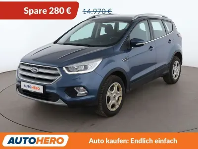 Gebraucht Ford Kuga Cool & Connect 175 PS (128 kW) 2019 Blau SUV