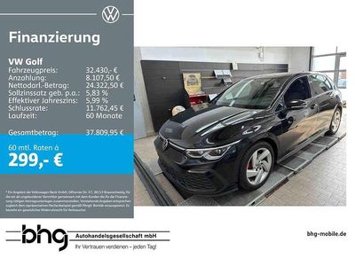 Gebraucht VW Golf VIII GTD 200 PS (147 kW) 2024 Grenadillschwarz metallic Limousine