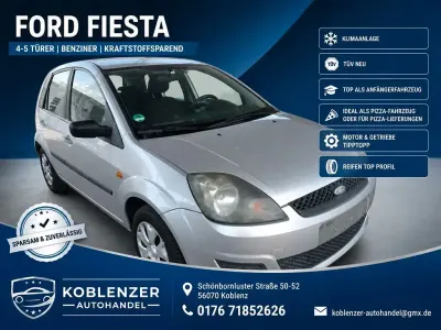 Gebraucht Ford Fiesta 69 PS (50 kW) 2007 Silber Kleinwagen