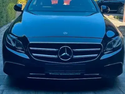 Brugt Mercedes E220 AMG 194 HK (142 kW) 2019 Sort Sedan