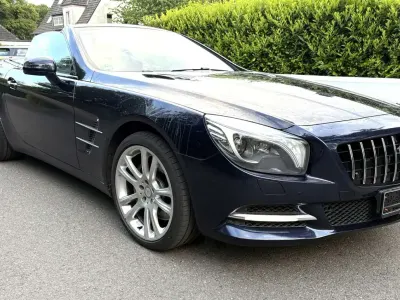 Gebraucht Mercedes SL500 435 PS (319 kW) 2014 Cavansitblau  metalliclack Cabrio