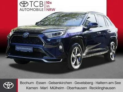 Usata Toyota RAV4 Hybrid 306 CV (225 kW) 2021 Blu SUV