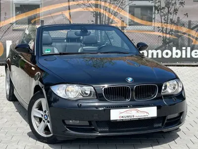 Second-hand BMW 120 Cabriolet Sport Line 177 CP (130 kW) 2008 Negru Cabrio