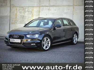 Używany Audi A4 S-Line 177 KM (130 kW) 2014 Czarny Kombi