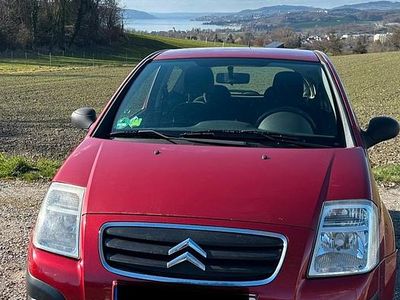Gebraucht Citroën C2 60 PS (44 kW) 2009 Rot Kleinwagen