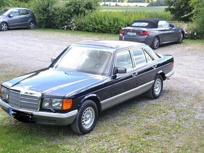Usata Mercedes 380 SE 204 CV (150 kW) 1981 Blu Berlina