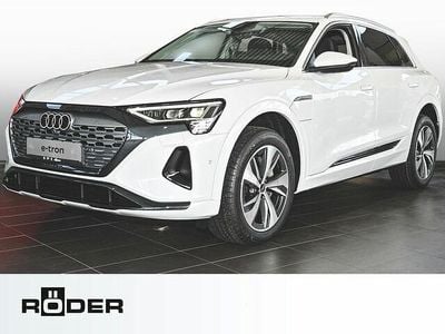 Brugt Audi Q8 e-tron Advanced 250 kW (340 HK) 2023 Hvid SUV