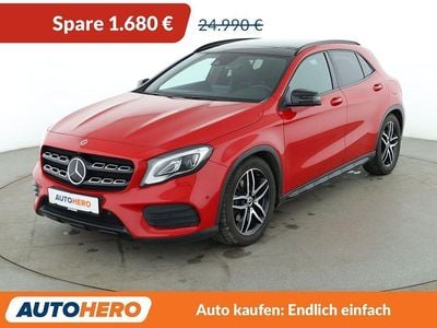 Brugt Mercedes GLA250 AMG line 211 HK (155 kW) 2018 Rød SUV