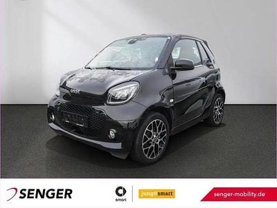 Schwarz Gebraucht 2022 Smart ForTwo Electric Drive Prime Exclusive Cabrio | 17.688 € (Etwas zu teuer)