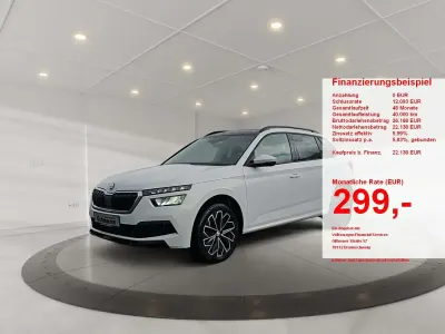 Gebraucht Skoda Kamiq Style 110 PS (80 kW) 2022 Moonweiss metallic SUV