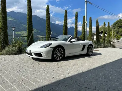 Occasion Porsche Boxster 299 PK (219 kW) 2019 Wit Cabriolet