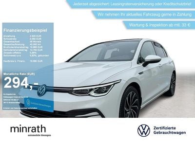 Gebraucht VW Golf VII Style 150 PS (110 kW) 2019 Weiß Limousine