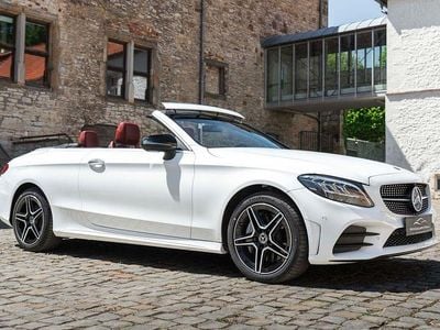 Gebraucht Mercedes C300 AMG 258 PS (189 kW) 2019 Weiß Cabrio