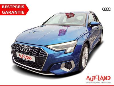 Gebraucht Audi A3 Advanced 150 PS (110 kW) 2021 Blau Limousine