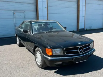 Gebraucht Mercedes 500 231 PS (169 kW) 1983 Schwarz Coupé