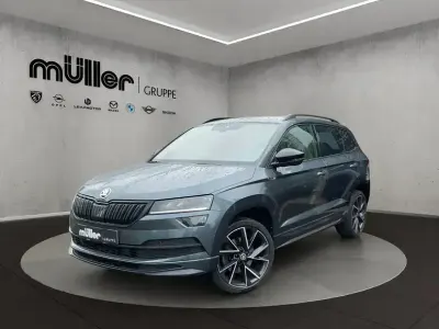 Gebraucht Skoda Karoq SportLine 150 PS (110 kW) 2022 Grau SUV
