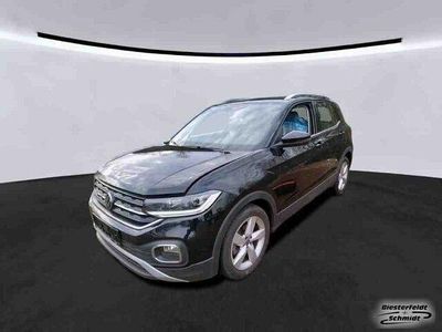 Gebraucht VW T-Cross Style 110 PS (80 kW) 2021 Schwarz SUV