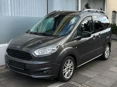 Gebraucht Ford Tourneo Courier 101 PS (74 kW) 2017 Grau Van / Kleinbus