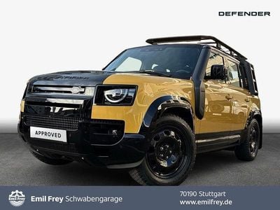 Neu Land Rover Defender 349 PS (256 kW) 2026 Deep sandglow yellow metallic SUV