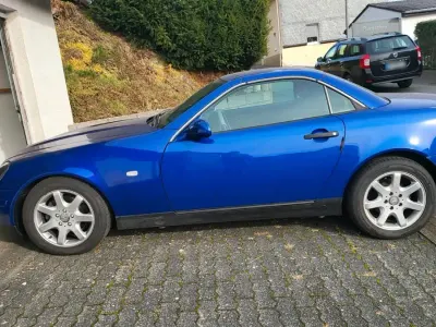 Gebraucht Mercedes SLK230 2000 Blau Cabrio