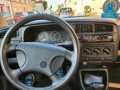 Gebraucht VW Golf III 75 PS (55 kW) 1992 Schwarz Kleinwagen