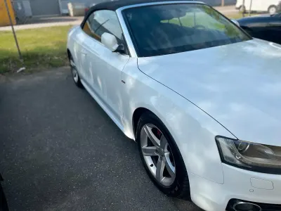 Occasion Audi A5 Cabriolet S-Line 170 ch (125 kW) 2011 Blanc Cabriolet