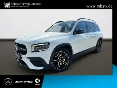 Brugt Mercedes GLB220 AMG 190 HK (139 kW) 2021 Hvid SUV