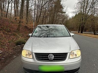 Gebraucht VW Touran 105 PS (77 kW) 2004 Silber Van / Kleinbus