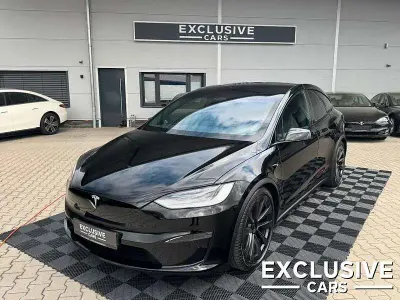 Occasion Tesla Model X Plaid 750 kW (1020 ch) 2022 Noir SUV