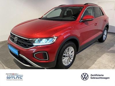 Gebraucht VW T-Roc Life 110 PS (80 kW) 2022 Rot SUV