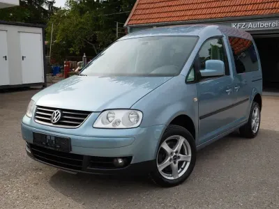 Gebraucht VW Caddy Style 105 PS (77 kW) 2009 Blau Van / Kleinbus