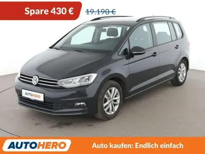 Gebraucht VW Touran Comfortline 150 PS (110 kW) 2019 Uranograu/cinza urano Van / Kleinbus