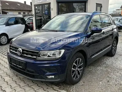 Gebraucht VW Tiguan Comfortline 150 PS (110 kW) 2020 Atlantic blue metallic SUV