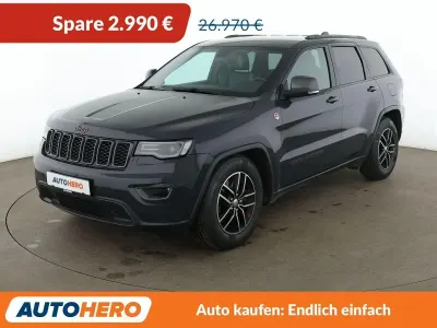 Gebraucht Jeep Grand Cherokee Trailhawk 250 PS (183 kW) 2018 Anchor gray SUV