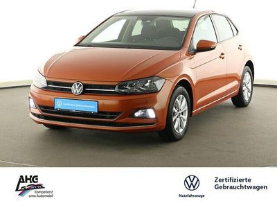 Usata VW Polo Highline 95 CV (69 kW) 2021 Arancione Utilitaria