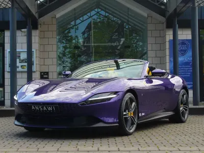 Nuova Ferrari Roma 620 CV (456 kW) 2026 Viola Cabrio