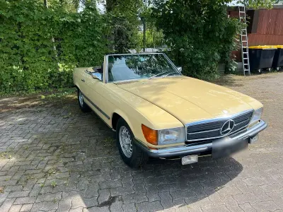 Gebraucht Mercedes SL450 182 PS (133 kW) 1974 Gelb Cabrio
