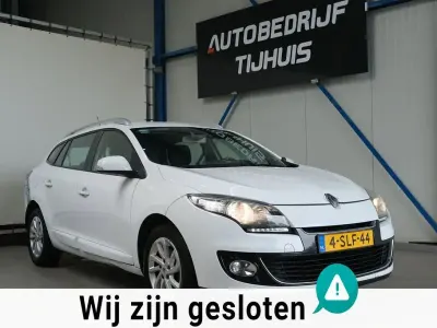 Gebraucht Renault Mégane GrandTour Collection 110 PS (80 kW) 2013 Weiß Kombi