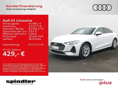 Gebraucht Audi A5 Ambiente 204 PS (150 kW) 2025 Arkonaweiß Limousine