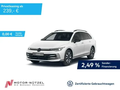 Gebraucht VW Golf VIII Goal 150 PS (110 kW) 2025 Weiß Kombi