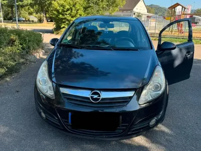 Gebraucht Opel Corsa 80 PS (58 kW) 2008 Blau Kleinwagen