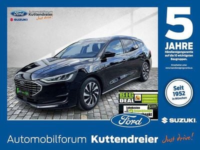 Gebraucht Ford Focus Titanium X 116 PS (85 kW) 2023 Obsidianschwarz metallic Kombi